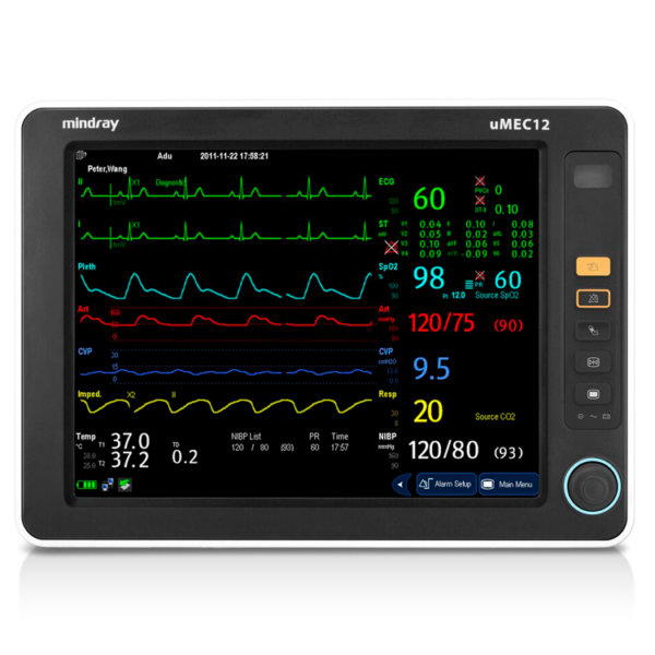 MONITOR DE SIGNOS VITALES MINDRAY UMEC 12 DE 5 PARAMETROS