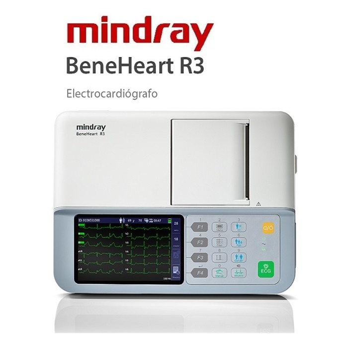 ELECTROCARDIOGRAFO DE 3 CANALES MINDRAY BENEHEART R3