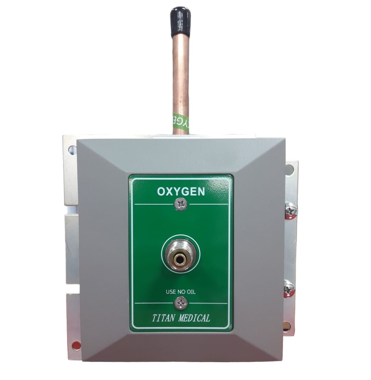 PLACA DE OXIGENO PARA EMPOTRADO TITAN MEDICAL