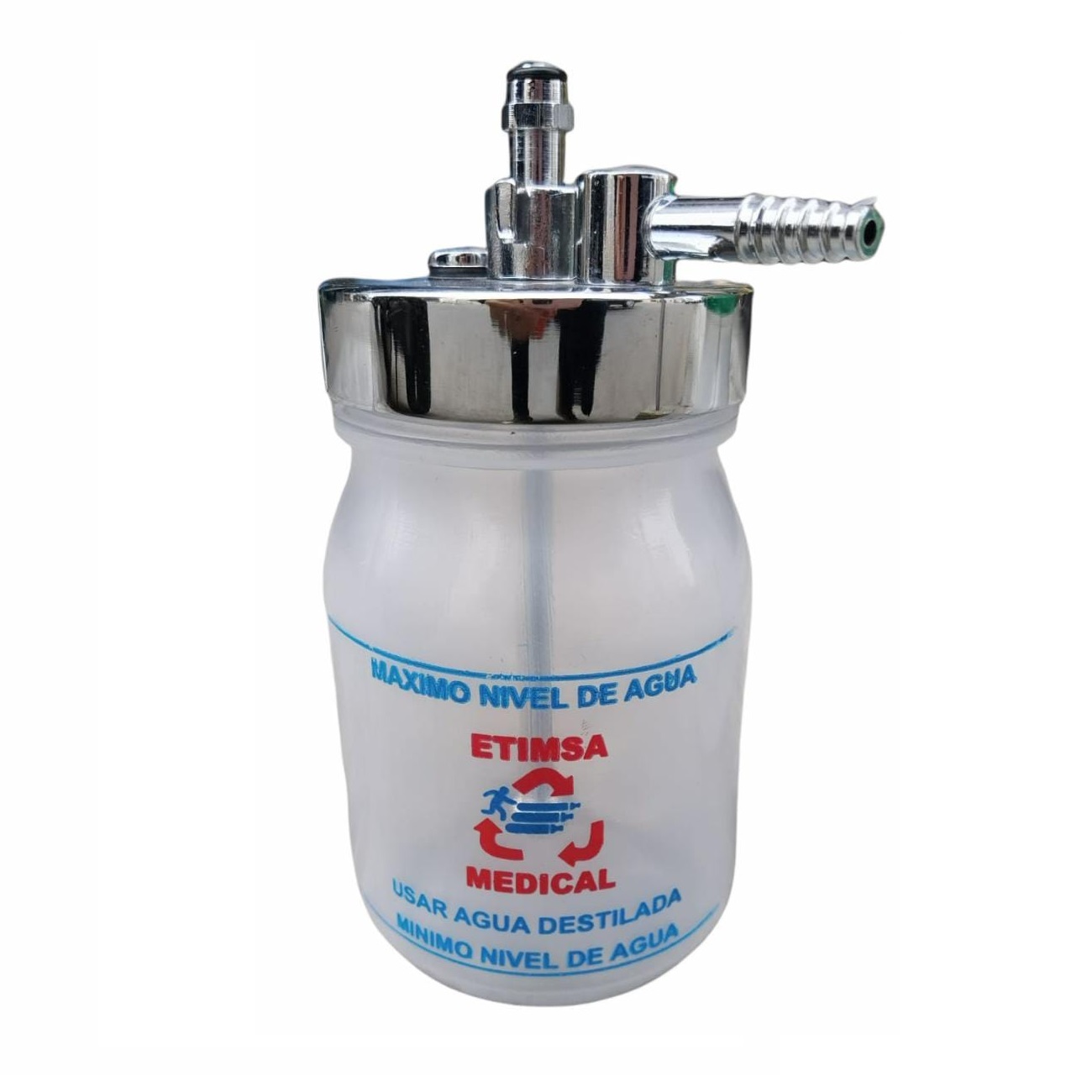FRASCO HUMIDIFICADOR DE ALTO FLUJO ETIMSA