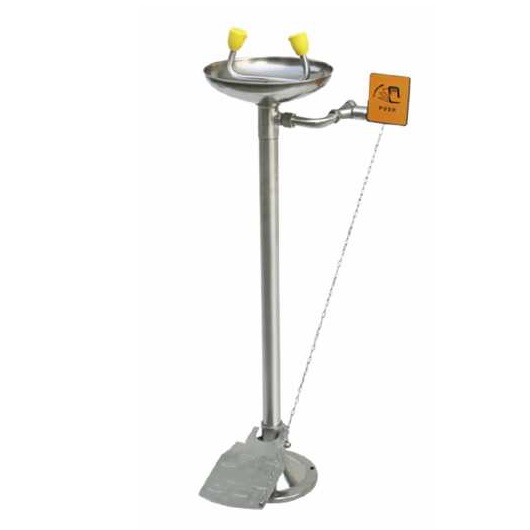 LAVAOJOS DE EMERGENCIA DE PLASTICO Y ACERO INOXIDABLE