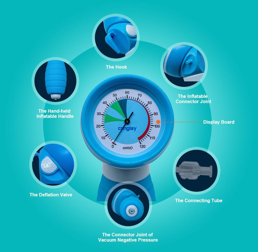 MANOMETRO DE CONTROL UNIVERSAL PARA CUFF CONGLAY