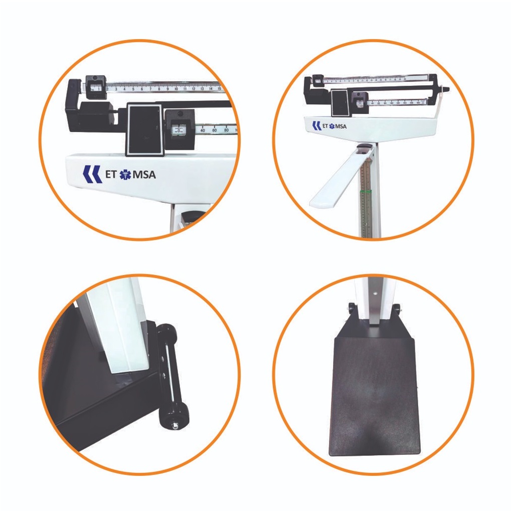 BALANZA MECANICA CON TALLIMETRO