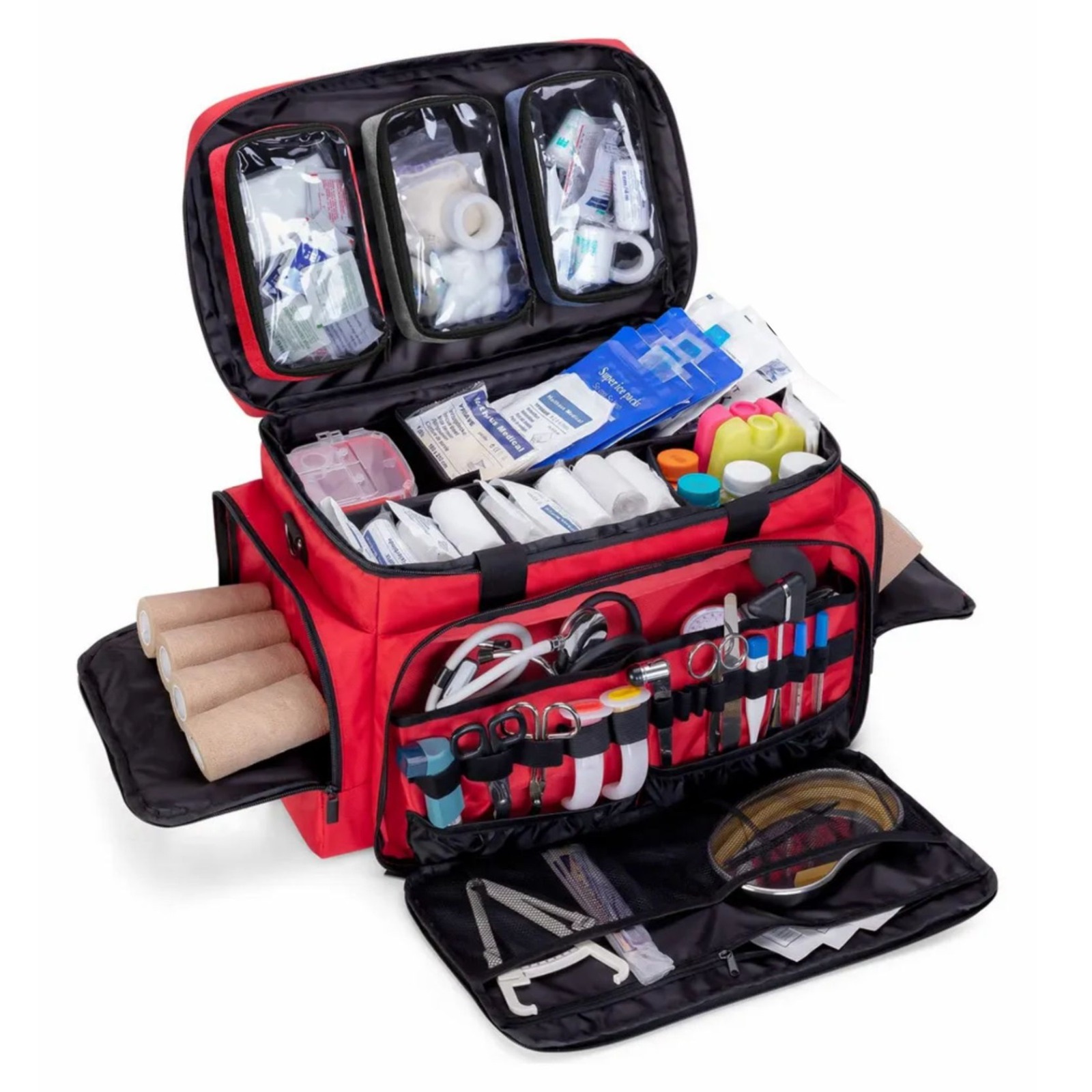MALETIN DE ATENCION MEDICA CON ACCESORIOS MOD A
