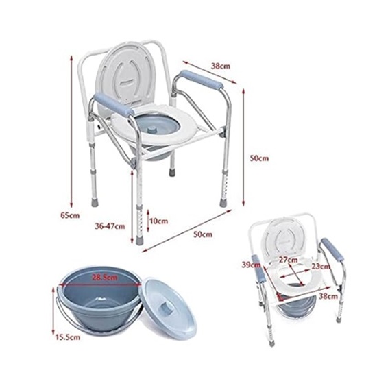 SILLA INODORO DE ACERO INOXIDABLE