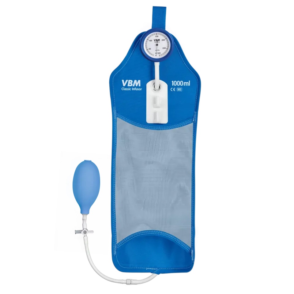 BOLSA DE INFUSION A PRESION REUTILIZABLE