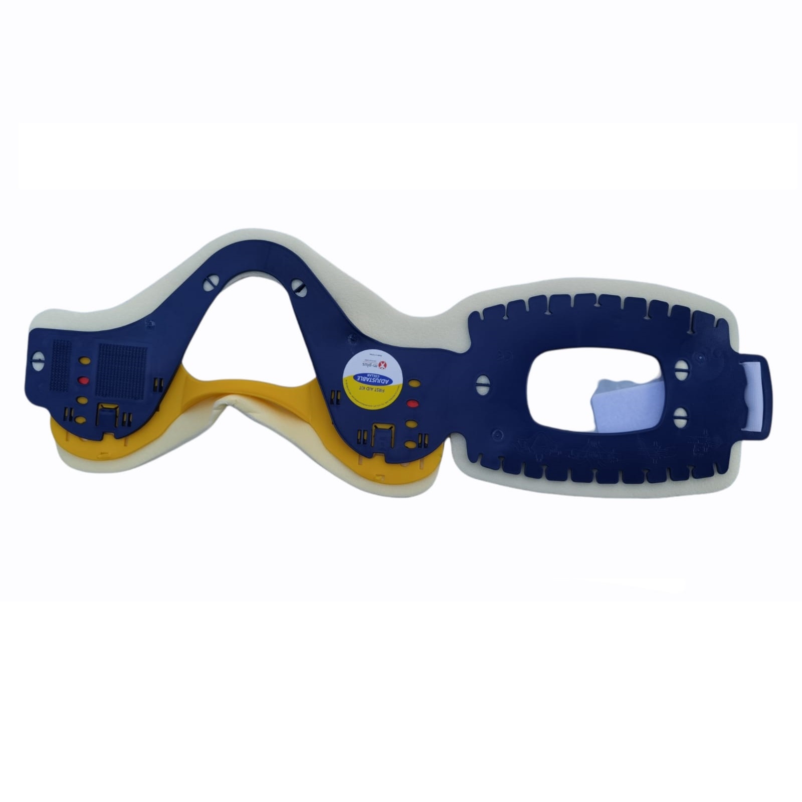 COLLARIN CERVICAL ADULTO AJUSTABLE DE 4 POSICIONES MEDPLUS